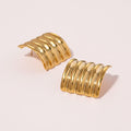 Horizontal Stripes Earrings