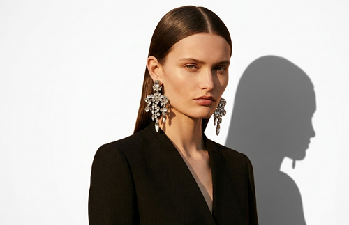 Chandelier Rhinestone Earrings
