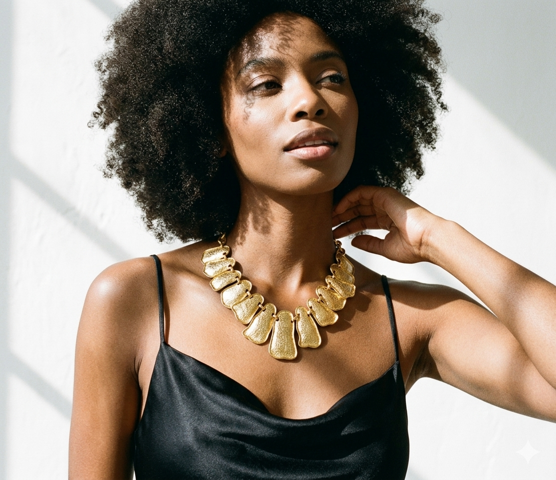 Geometric Forms Necklace