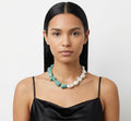 Baroque Pearl & Turquoise Stone