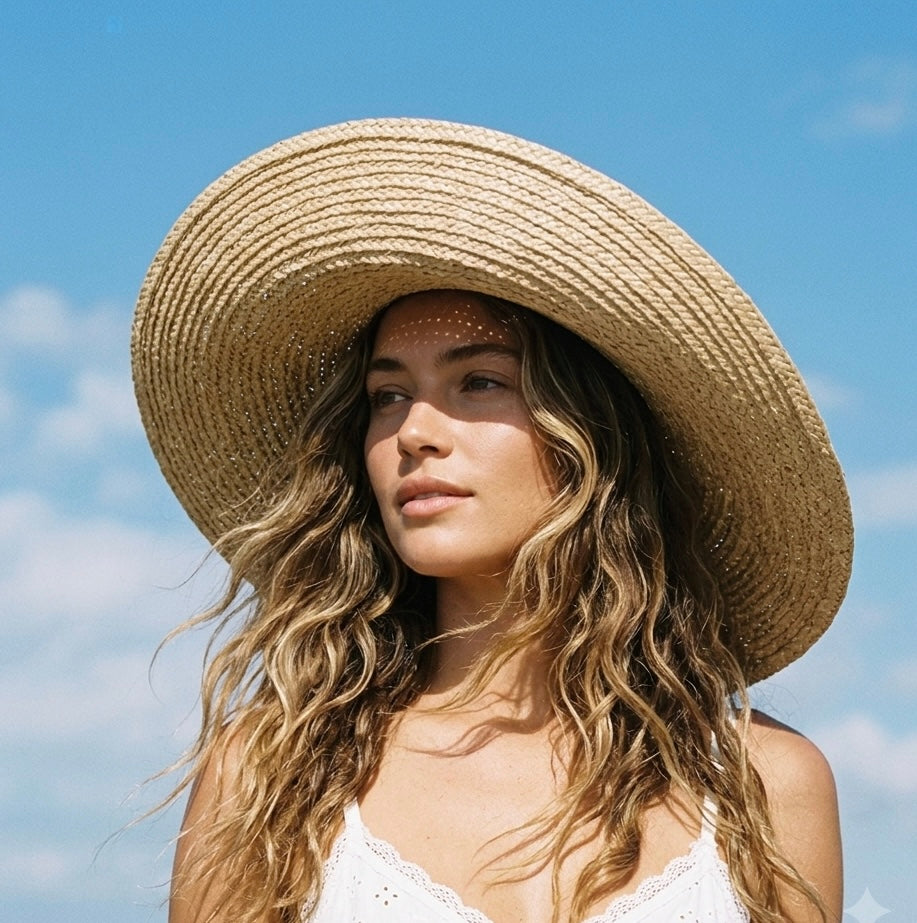 Oversize Brim Sun Straw Hat
