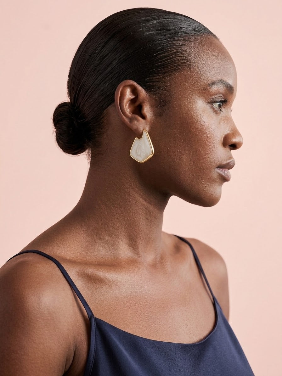 Geometric Sculptural Earrings