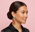 Surrealist Eyes  Lips Earrings