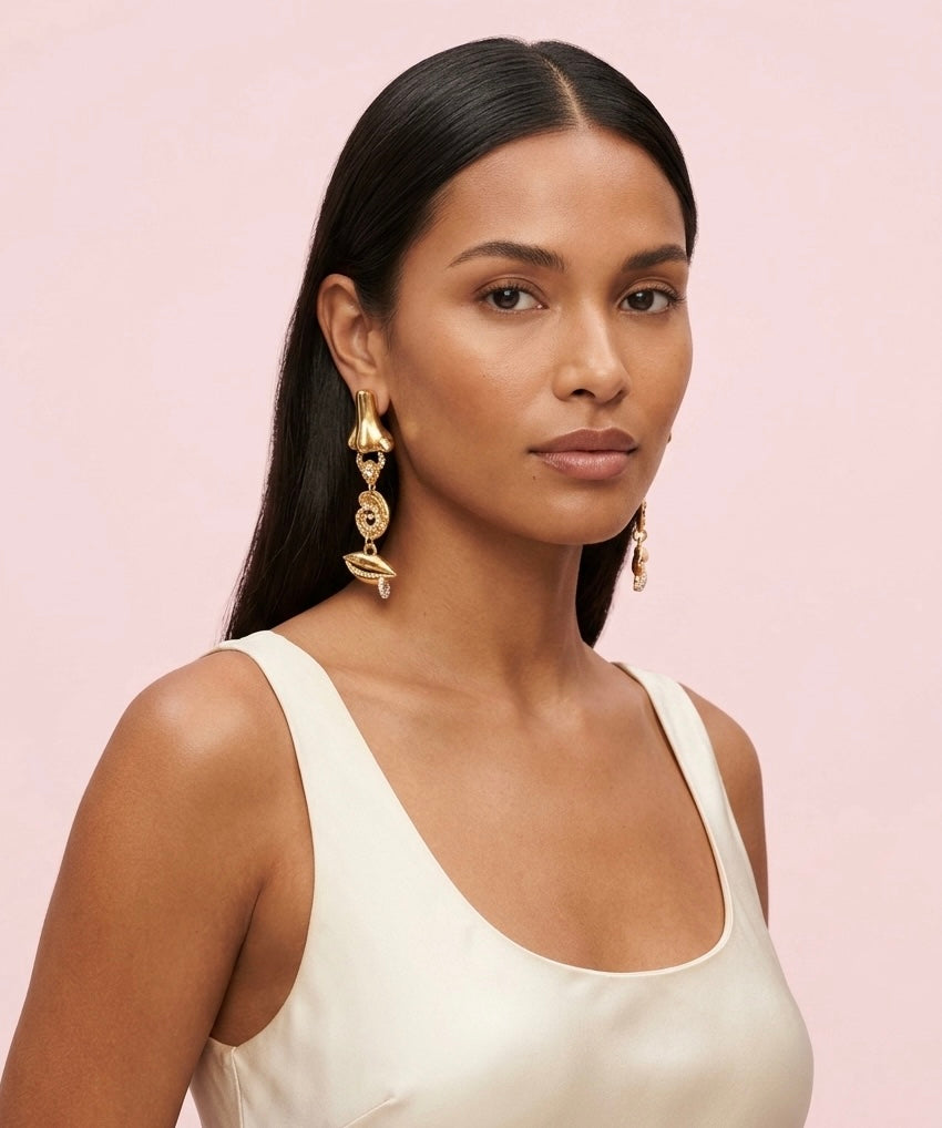 Face Parts Earrings