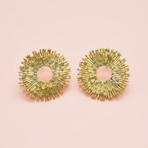 Big Sun Statement Earrings