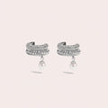 Zircon Pearl Ear Cuff