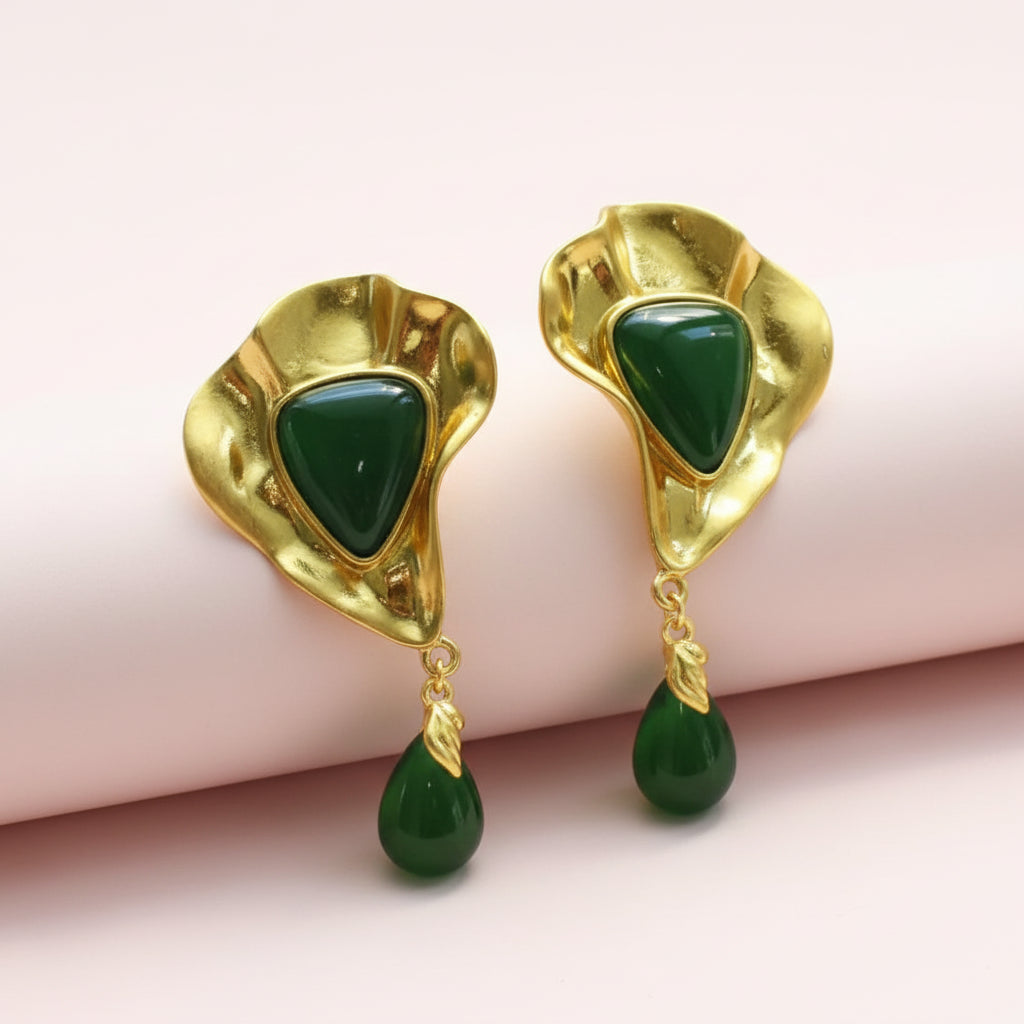 Statement  Water Drop Dangle Earrings