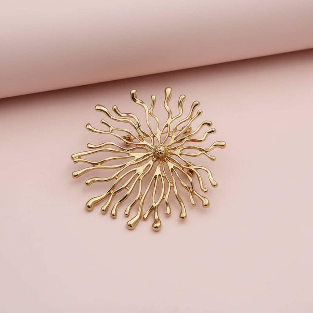 Sunshine Flower Brooch