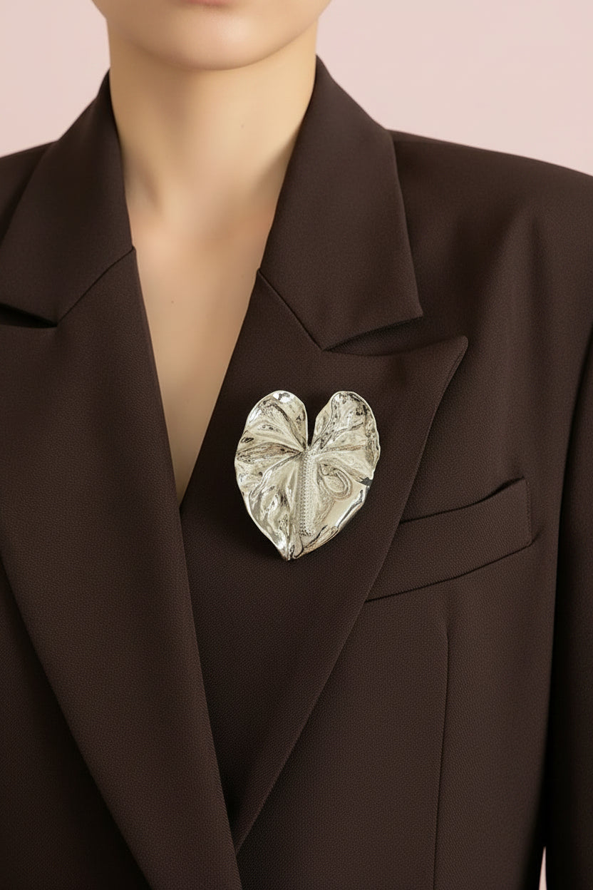 Flower Leaf Brooch