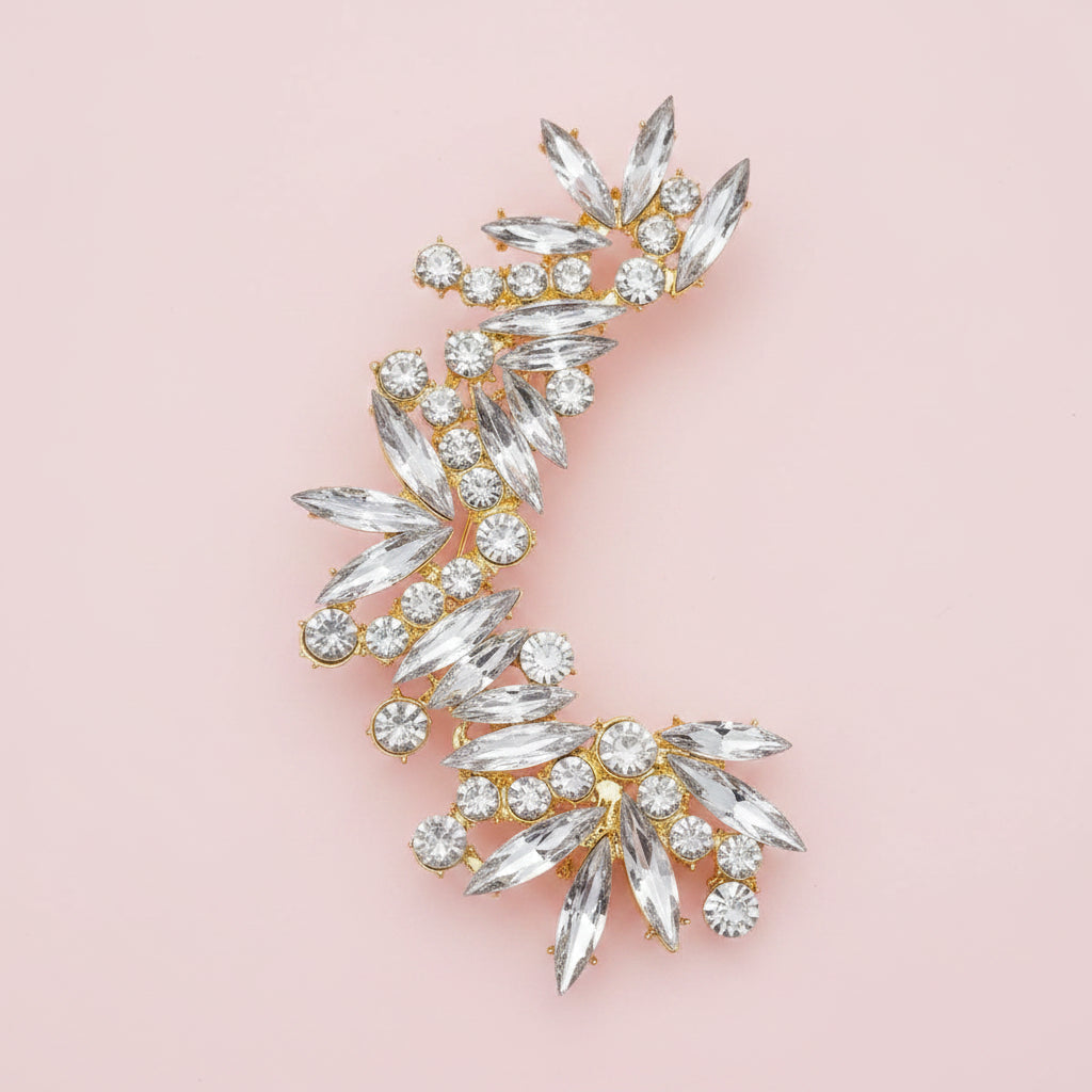 Single Water Diamond Ear Cuff