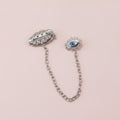Evil Eye Pea Pearl Brooch