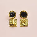 Surrealist Face Details Earrings