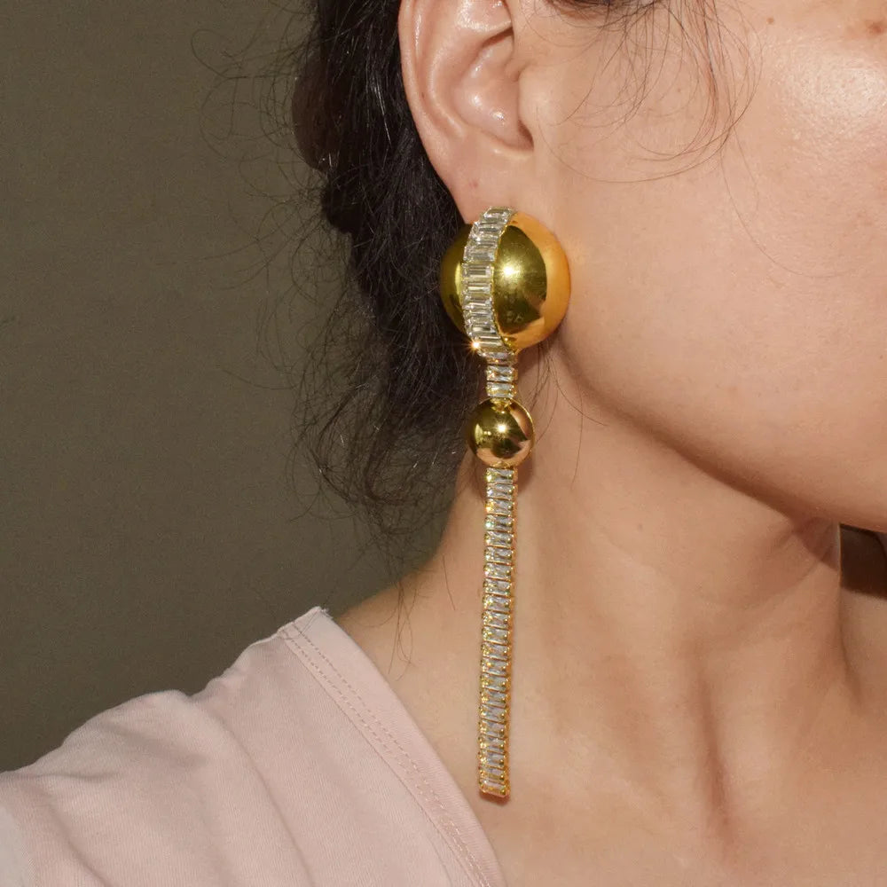 Ball Dangle Earrings