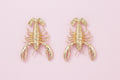 Lobster Surrealist Earrings