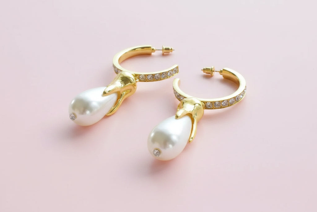 Pearl Dangle Earrings