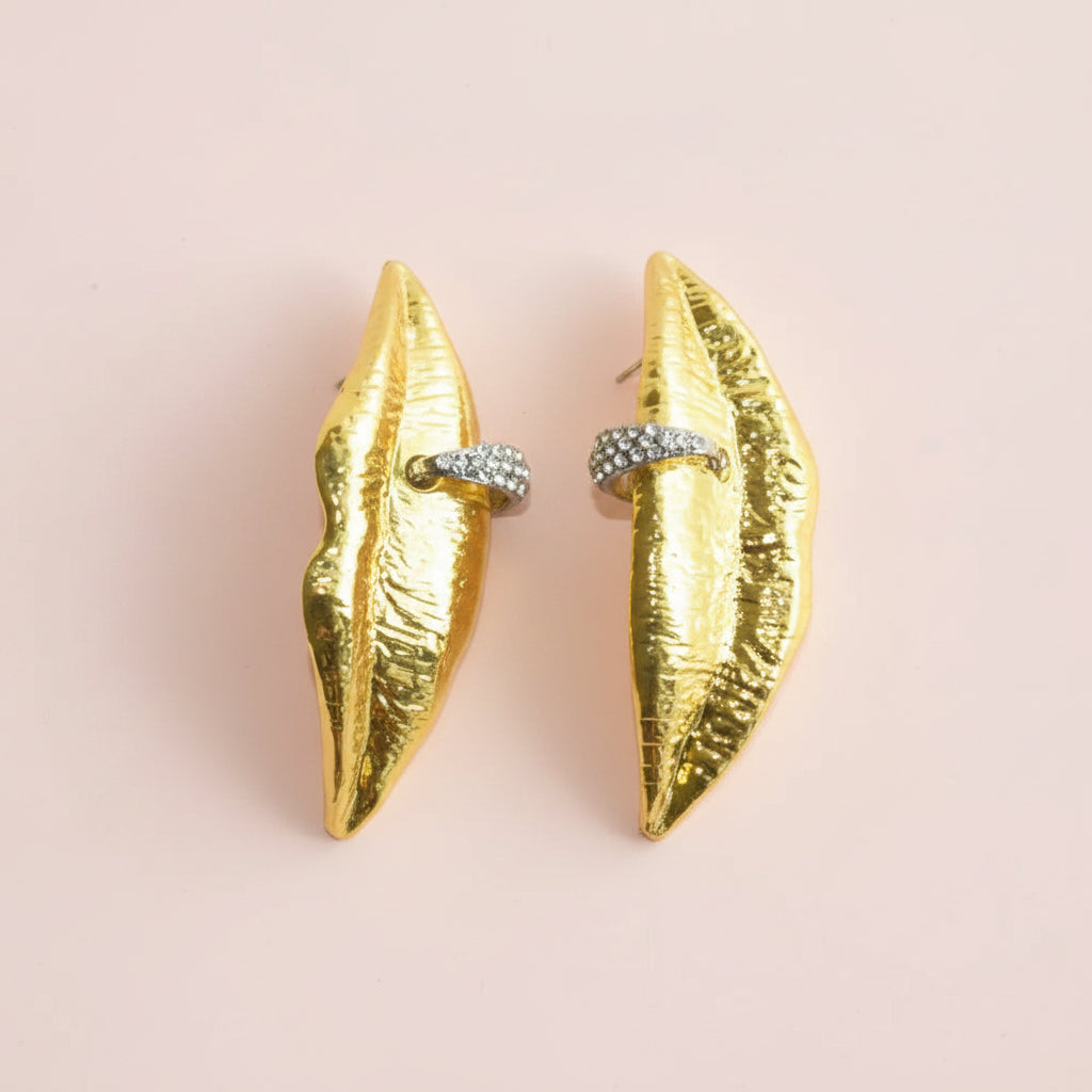 Pierced Lips Earrings