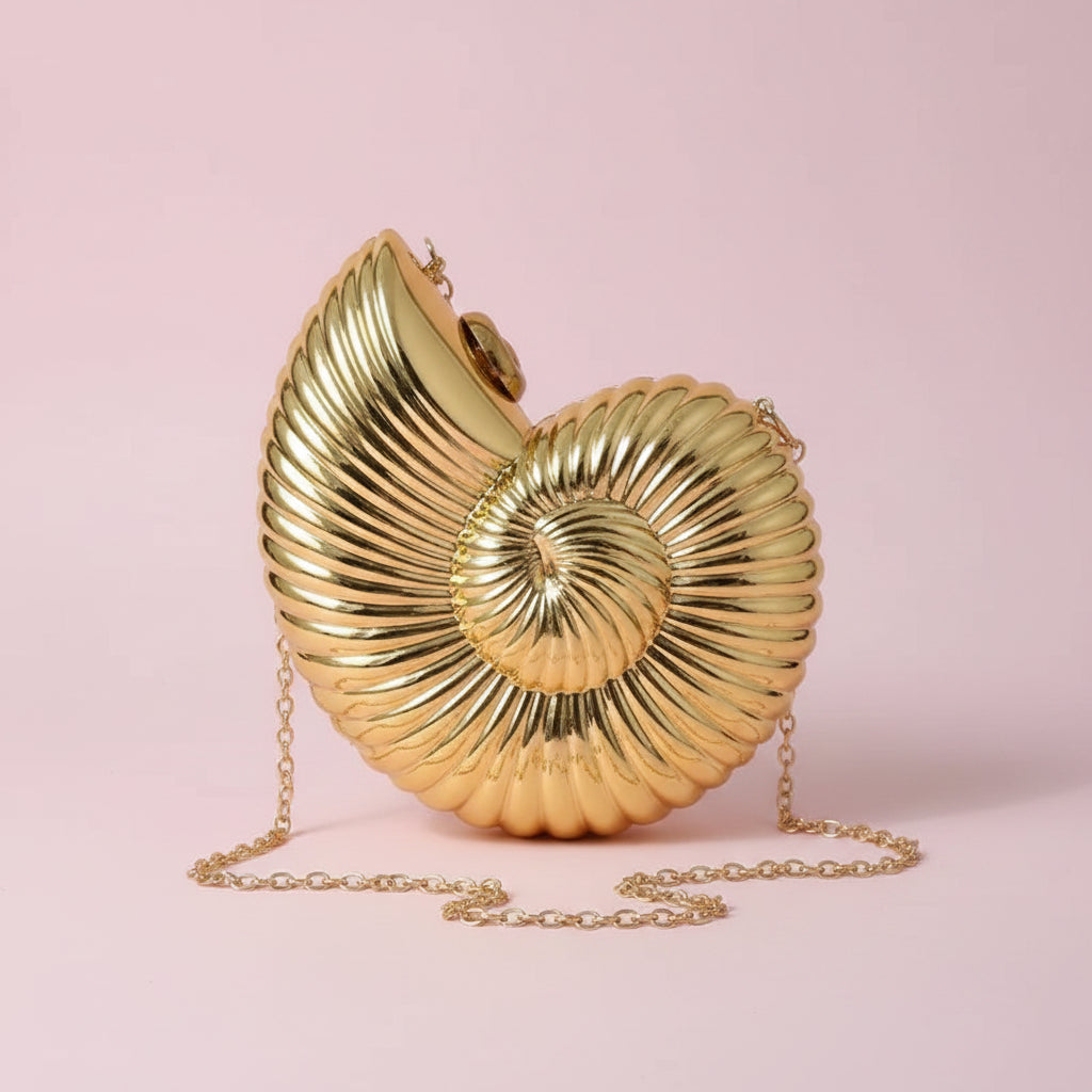 Conch Clutch Bag