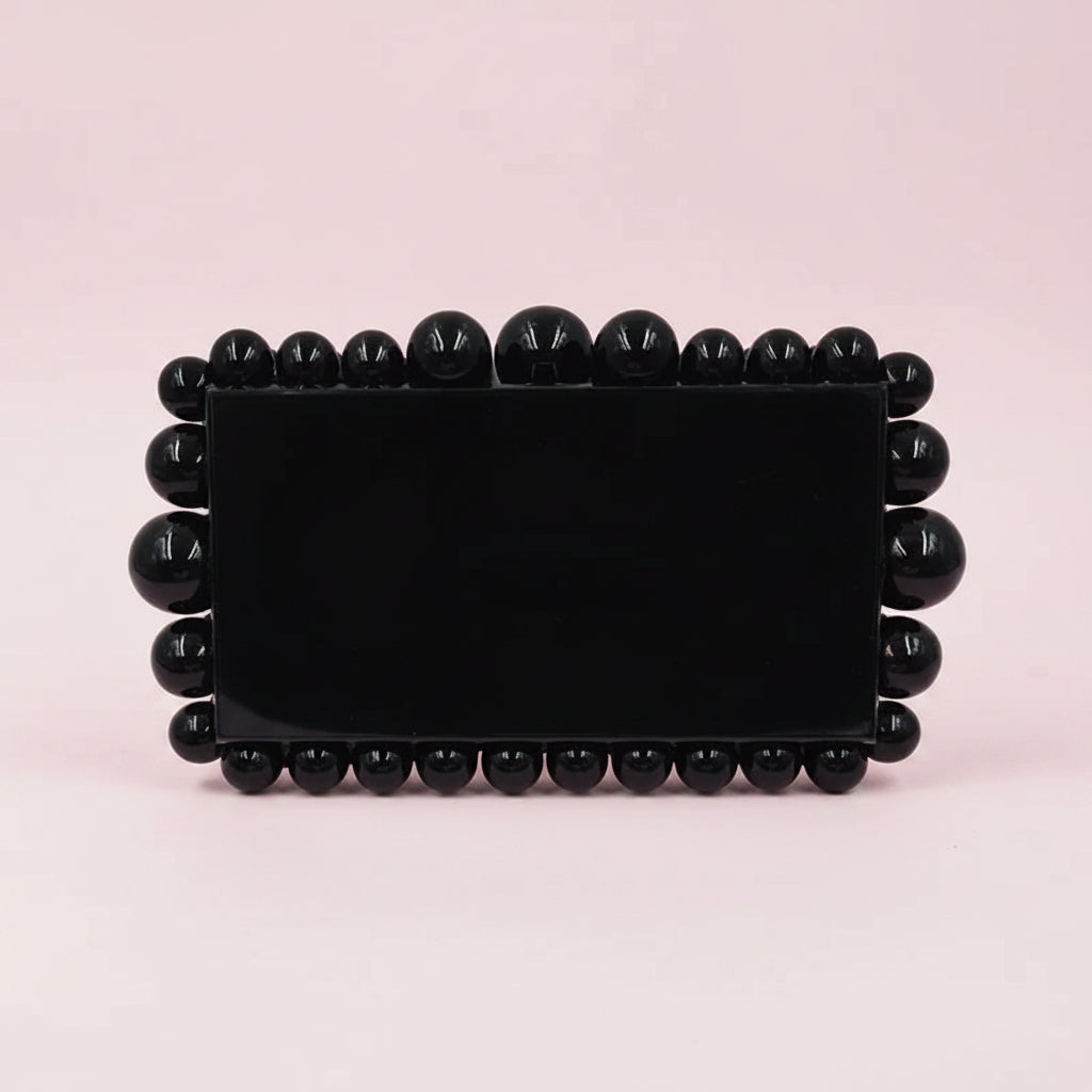 Bubbles Acrylic Clutch Bag