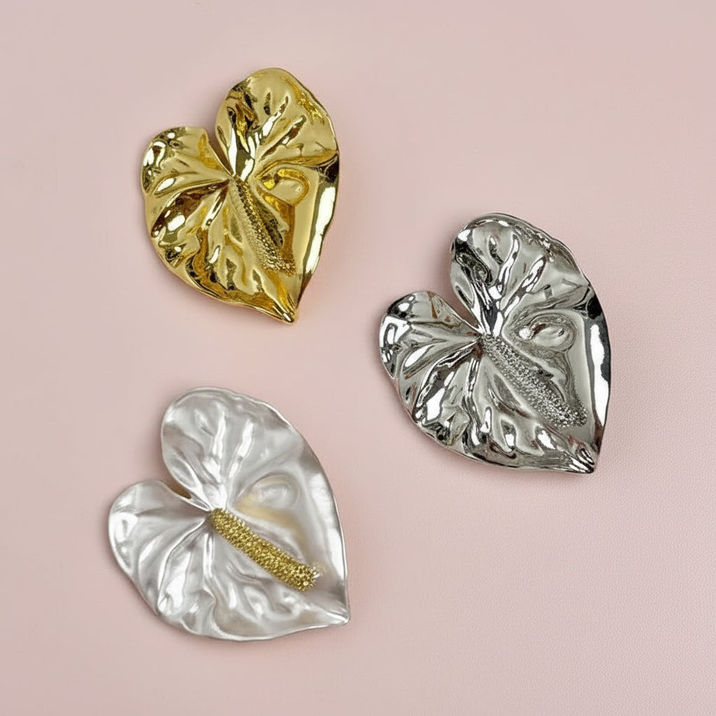 Flower Leaf Brooch