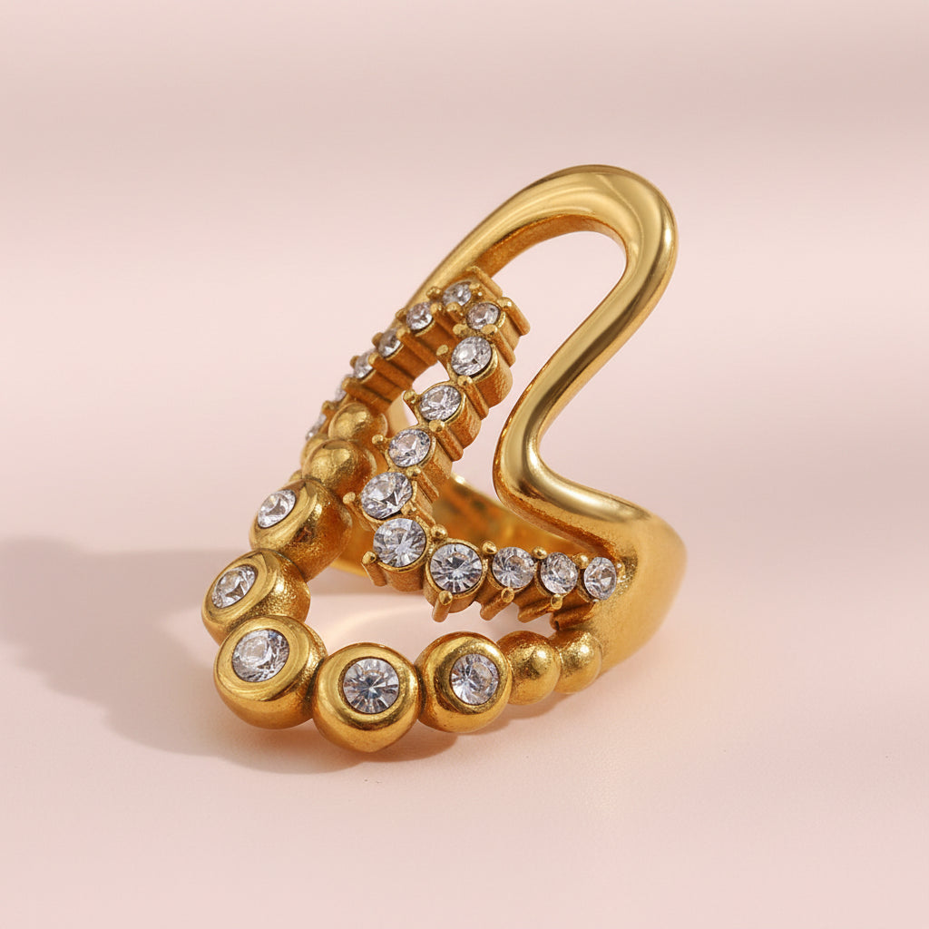 Waves Ring