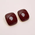 Oversized Curved Squared Earrings