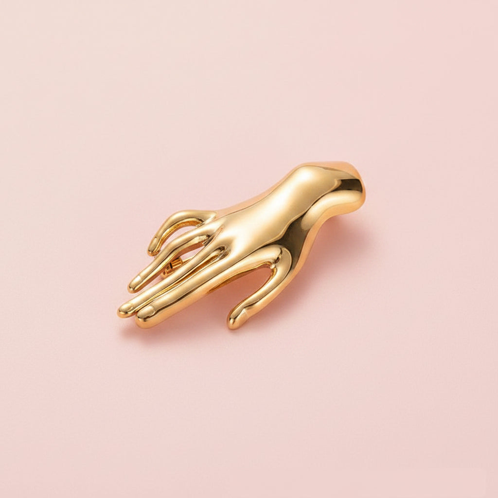 Hand Pin Brooch