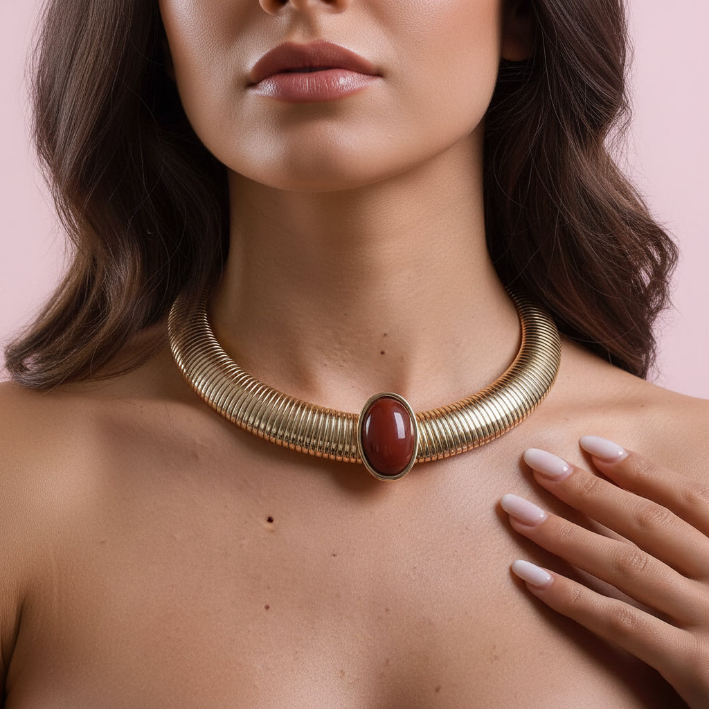 Stone Chocker Necklace