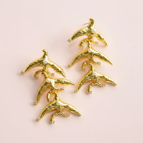 Birds Dangle Earrings