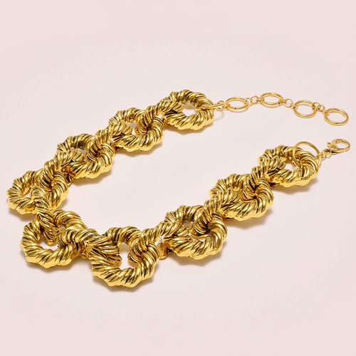 Chunky Baroque Chain Necklace