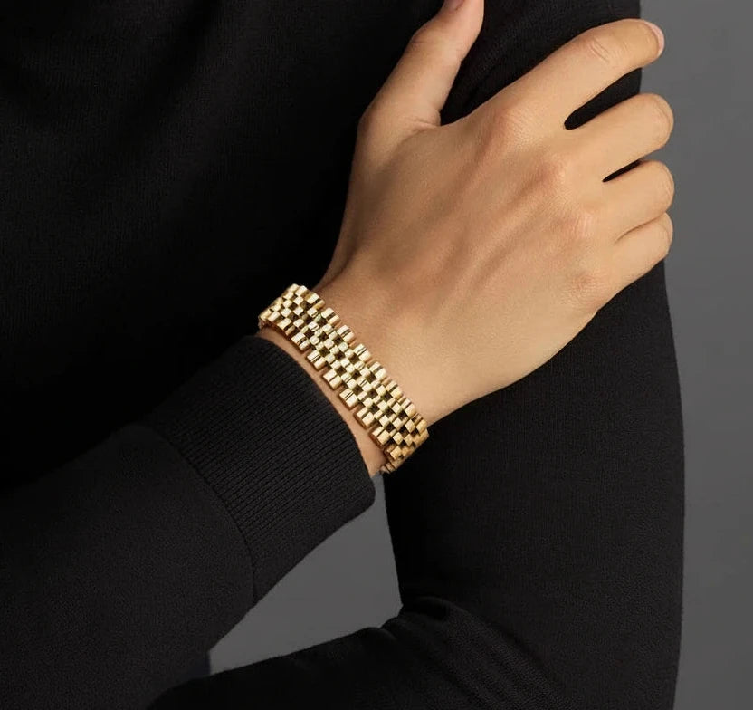 15mm Chunky Watch Band Bracelets