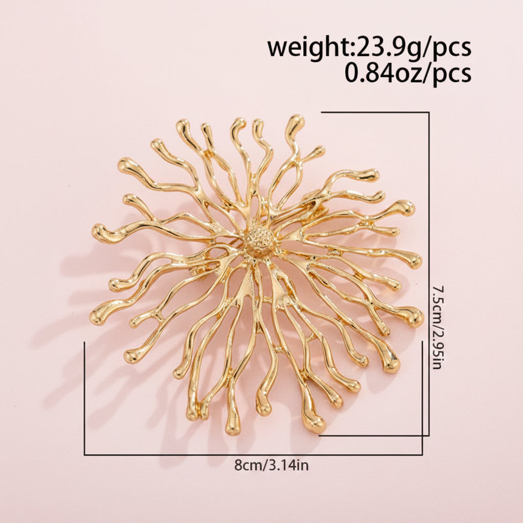 Sunshine Flower Brooch