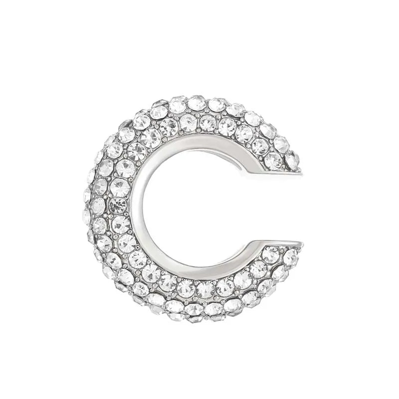 Rhinestone Studded Earcuffs