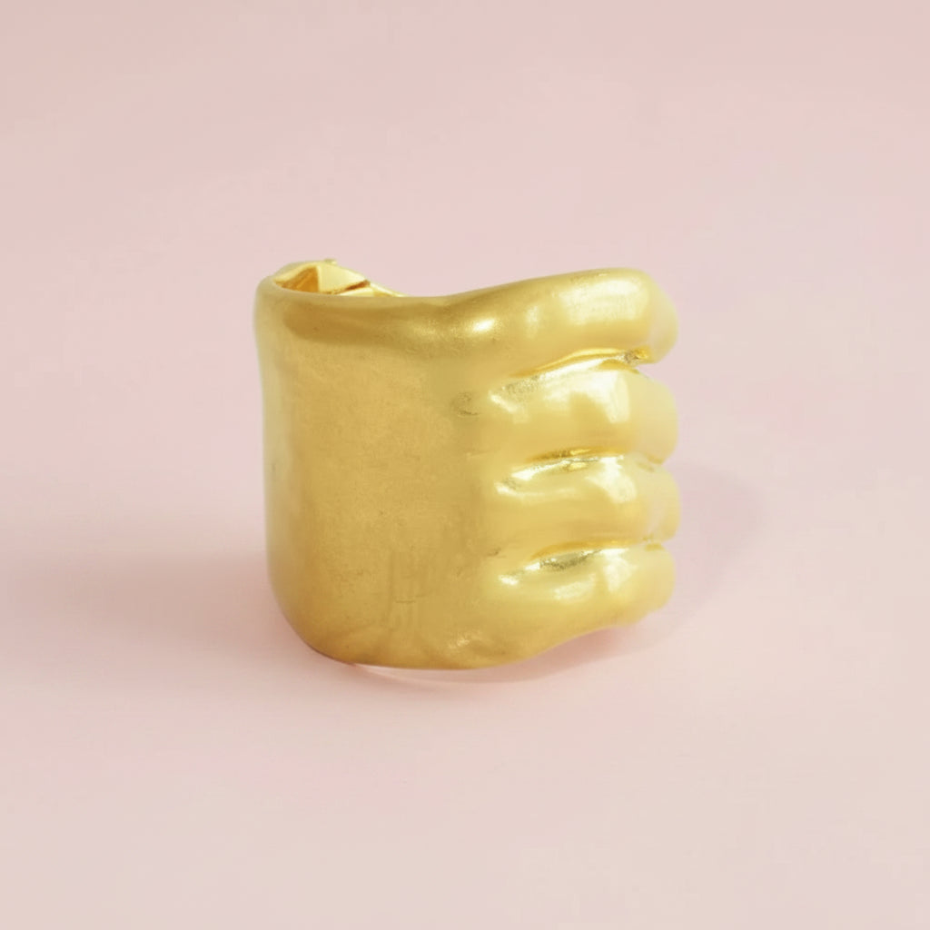 Surrealist Hand Hold Bracelet