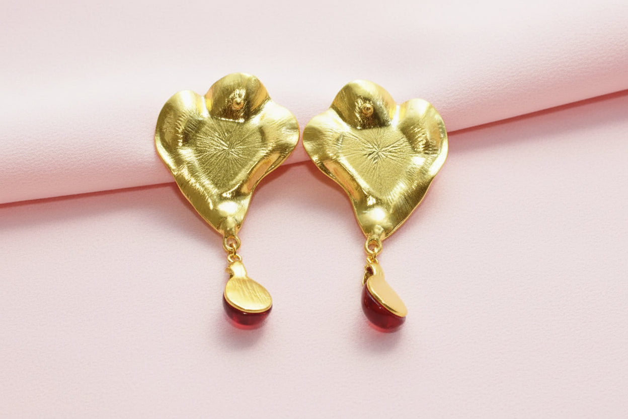Statement  Water Drop Dangle Earrings