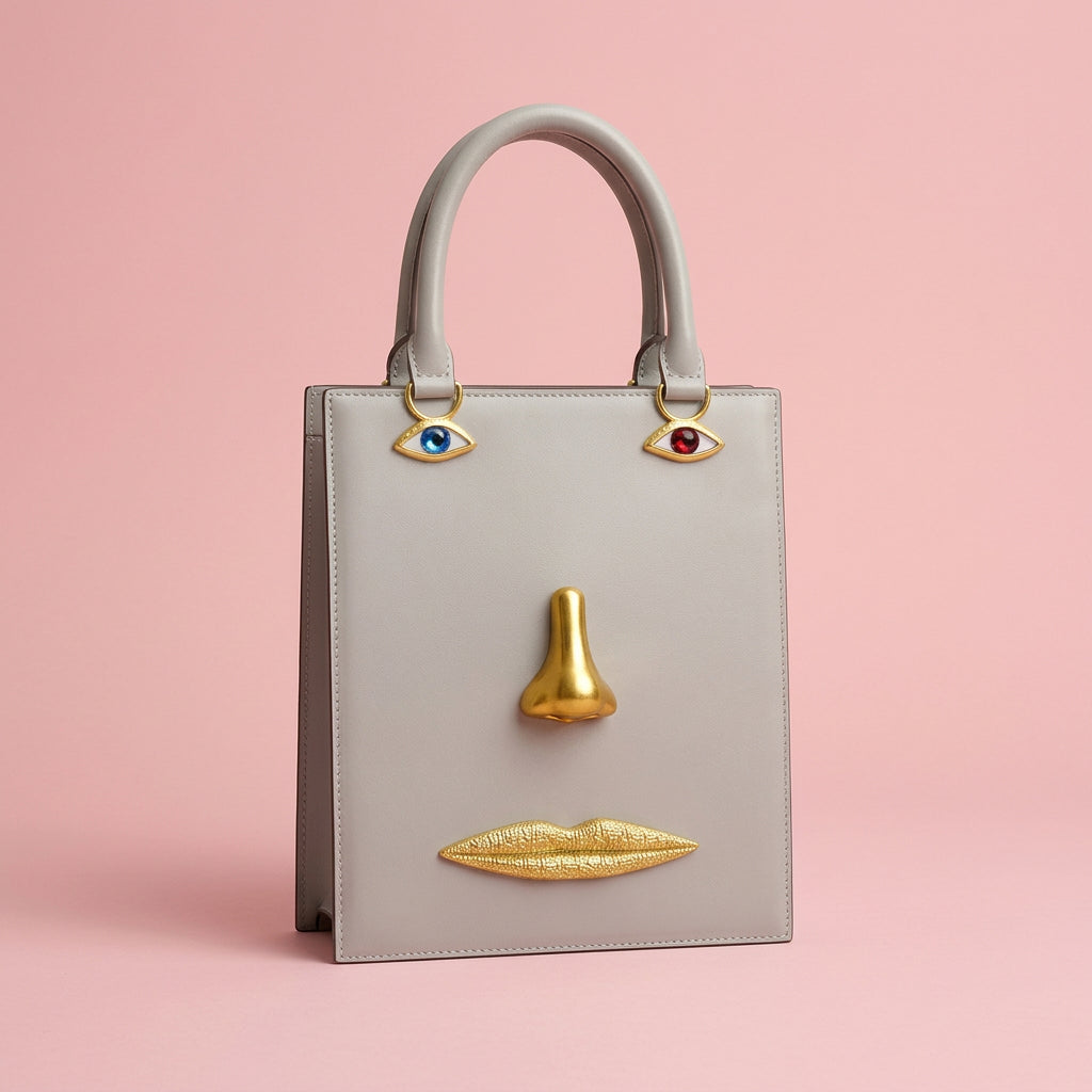 Bolsa con elementos faciales