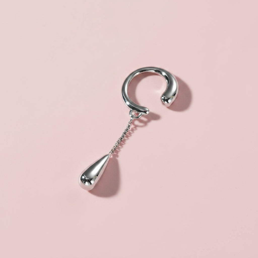 Teardrop Ear Cuff Earrings