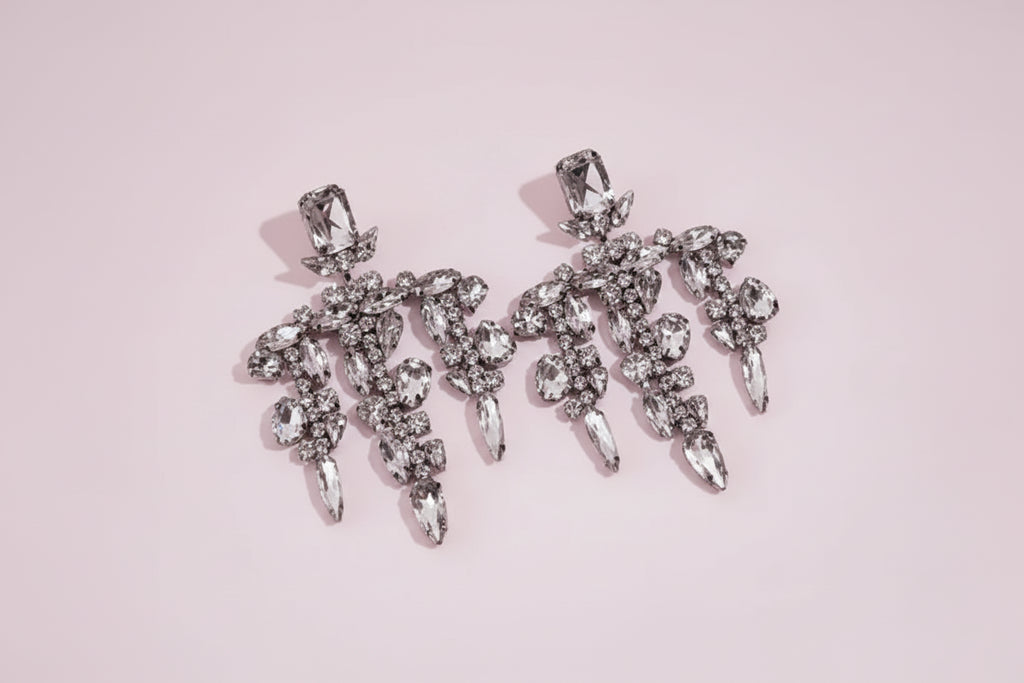 Chandelier Rhinestone Earrings