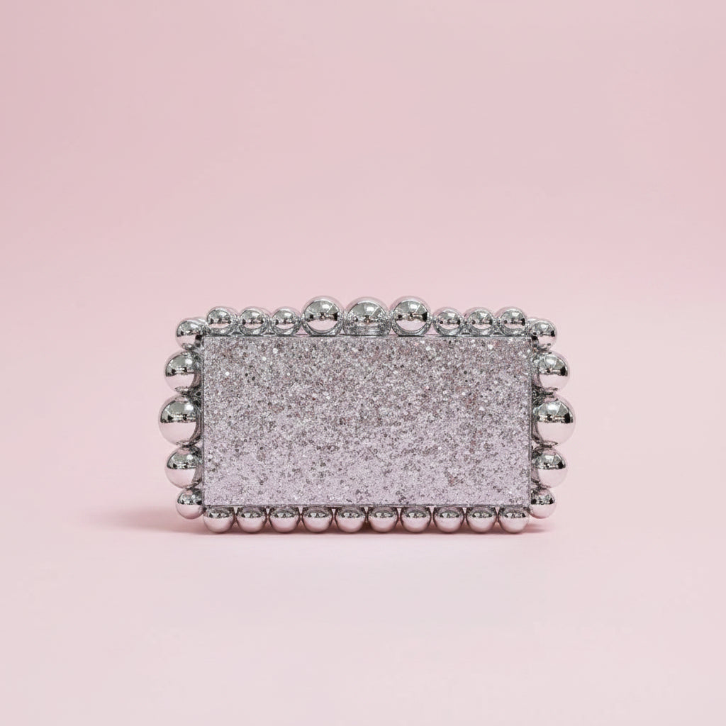 Bubbles Acrylic Clutch Bag