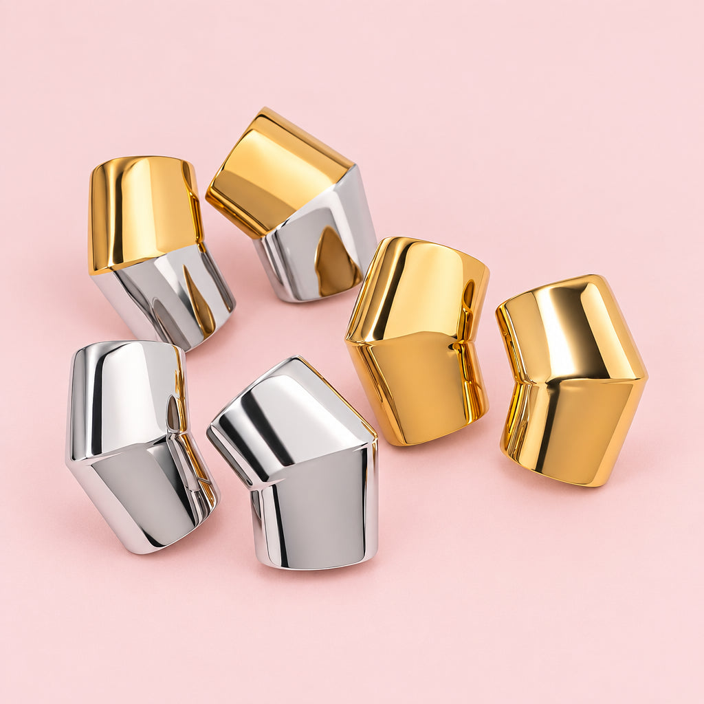 Convex Geometric Earrings