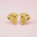 Surrealist Face Earrings
