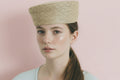 Pillbox Straw Hat