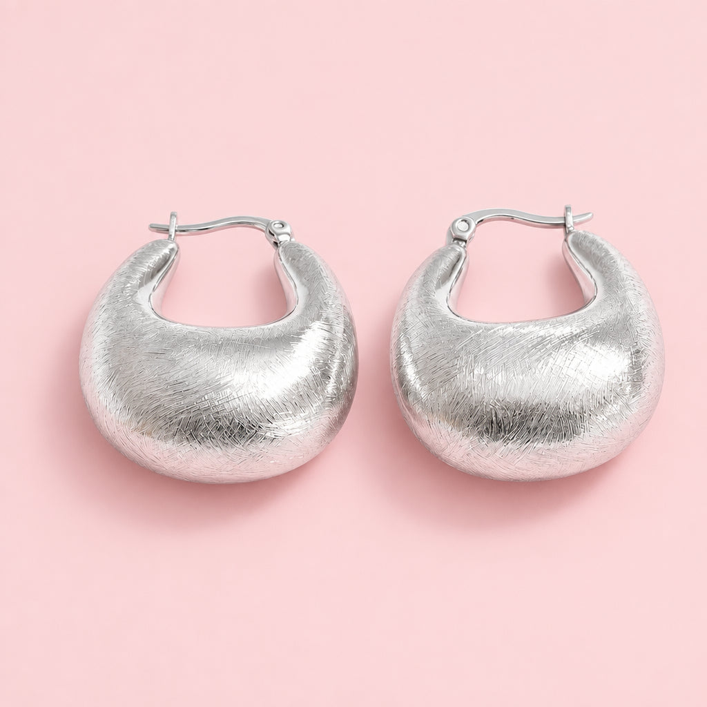 Chunky Hoop Earrings