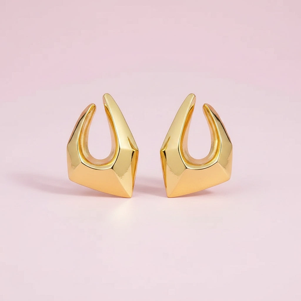Geometric Statement Earrings