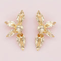 Statement Leaf Flower Earrings