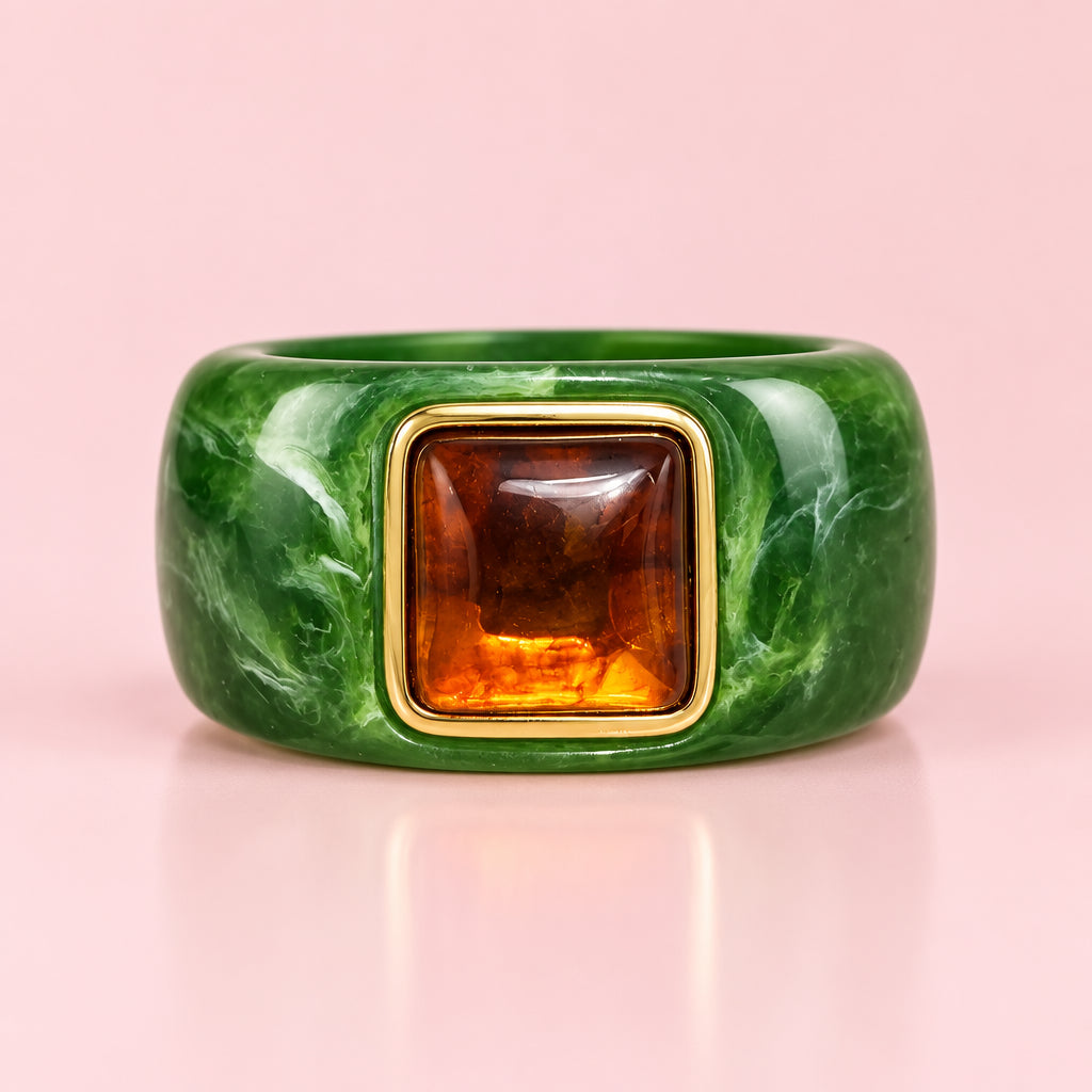 Chunky Resin Stone Bracelet