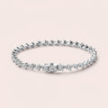 Heart Shape Tennis Bracelet With Lab Diamond
