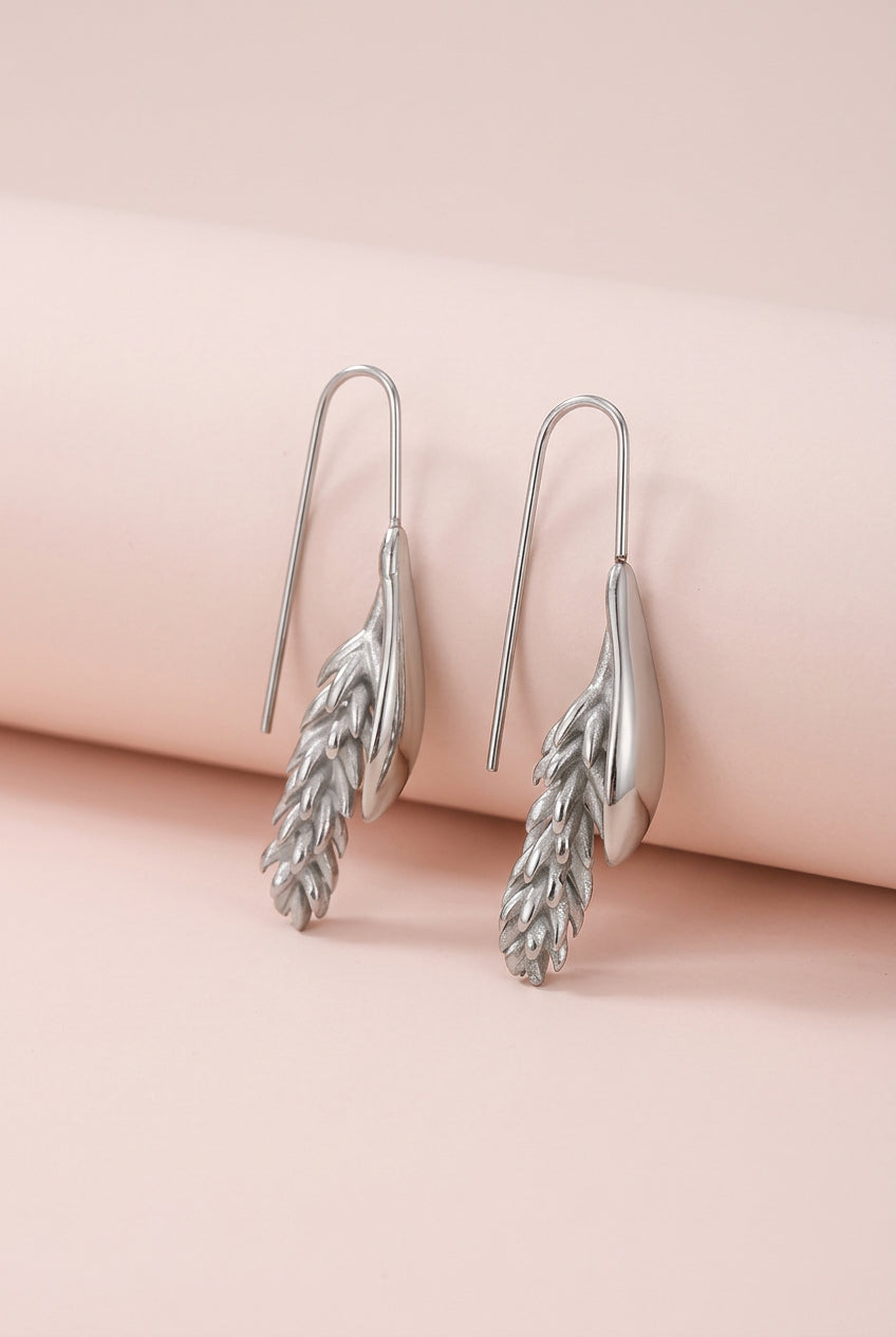 Surrealist Wheat Earrings