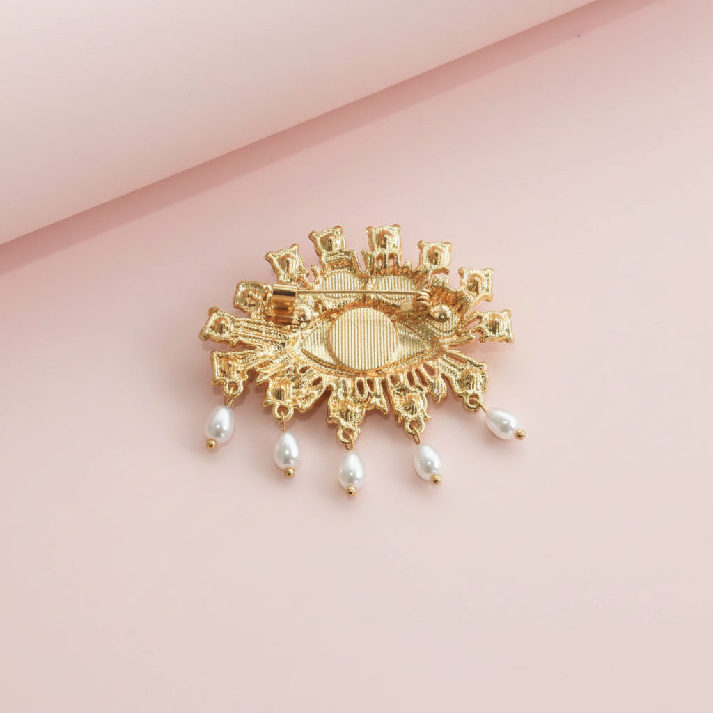 Evil Eye Brooch