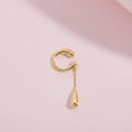Teardrop Ear Cuff Earrings