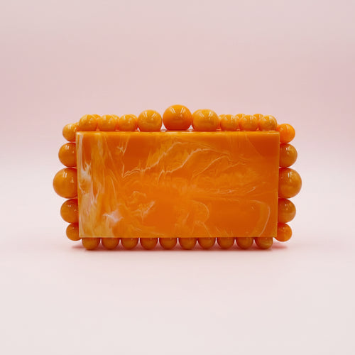 Bubbles Acrylic Clutch Bag
